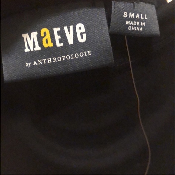 Anthropologie Maeve Open Back NWT Puff Sleeve Top Size Small Never Worn! - Picture 8 of 9